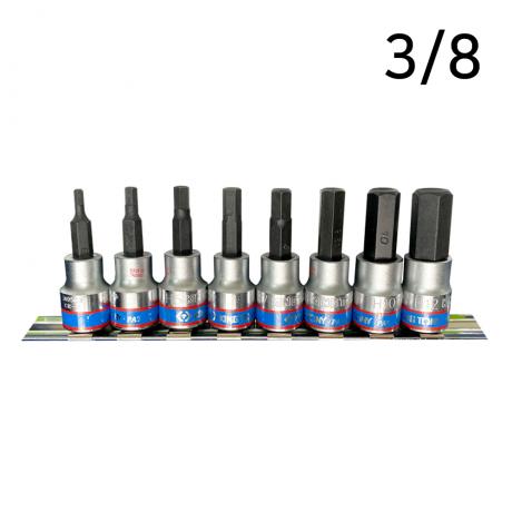 3/8 육각렌치복수 7pcs 세트  길이:50mm